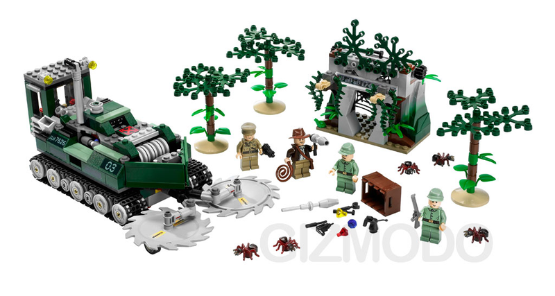Illustration for article titled New Indy Movie LEGO Sets Offer Exclusive Peek Into Crystal Skull